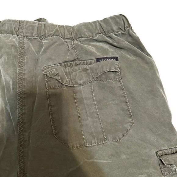 Sanctuary Anthropologie Green Cargo Style Casual Loose Pant - Picture 2 of 10